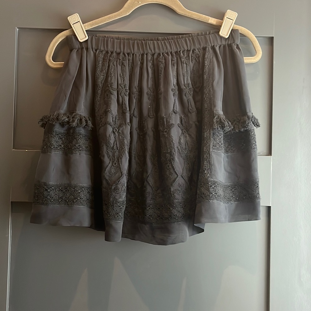 Ulla Johnson silk mini skirt size 4